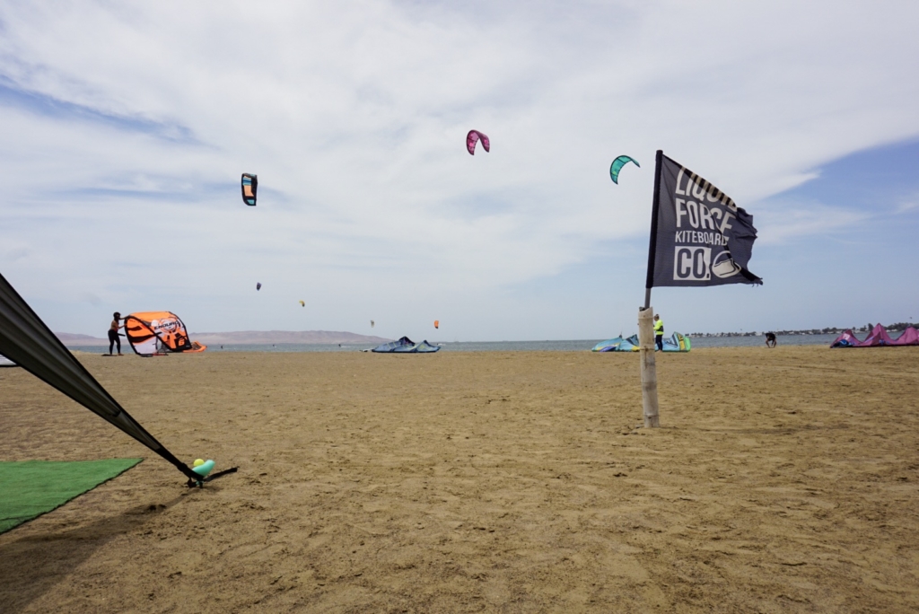 Kitesurf beach